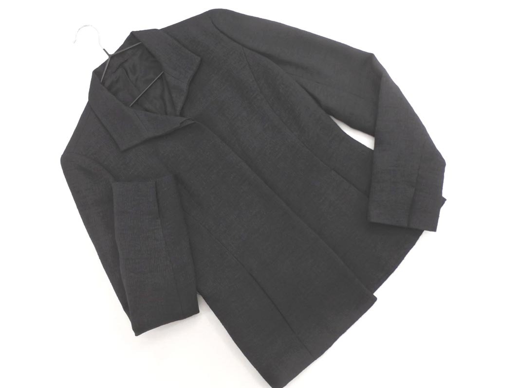 ANAYI アナイ ラメ ジャケット size38/黒 ◇■ ☆ fib9 レディース拍卖