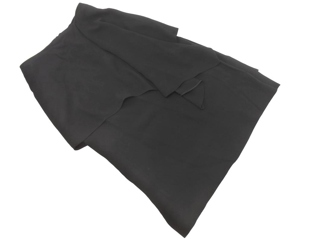 MARNI マルニ フリル スカート size40/黒 ■■ ☆ fic4 レディース拍卖