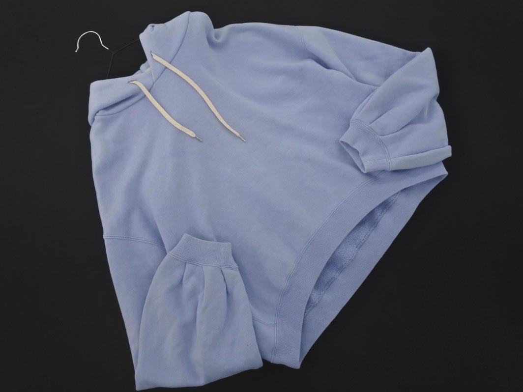 Traditional Weatherwear トラディショナル ウェザーウェア ワイド幅 プルオーバー パーカー sizeS/水色 ◇■ ☆ fic5 レディース拍卖