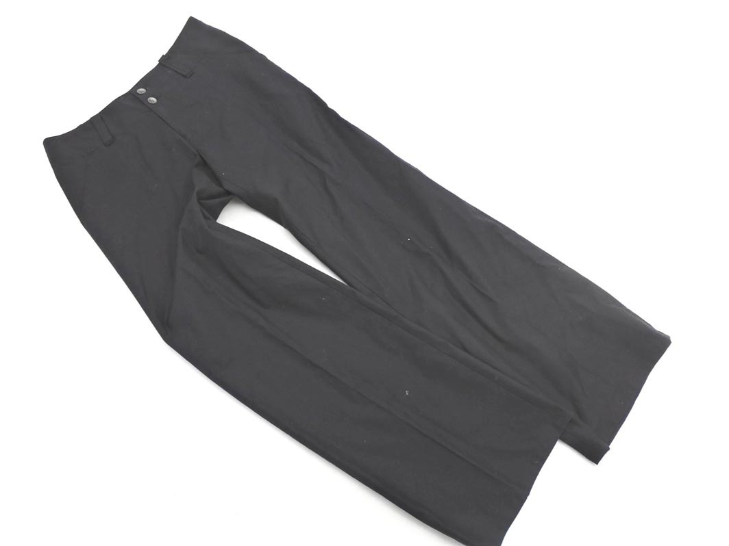 LAUTREAMONT ロートレアモン センタープレス加工 パンツ size38/黒 ■■ ☆ fid0 レディース拍卖
