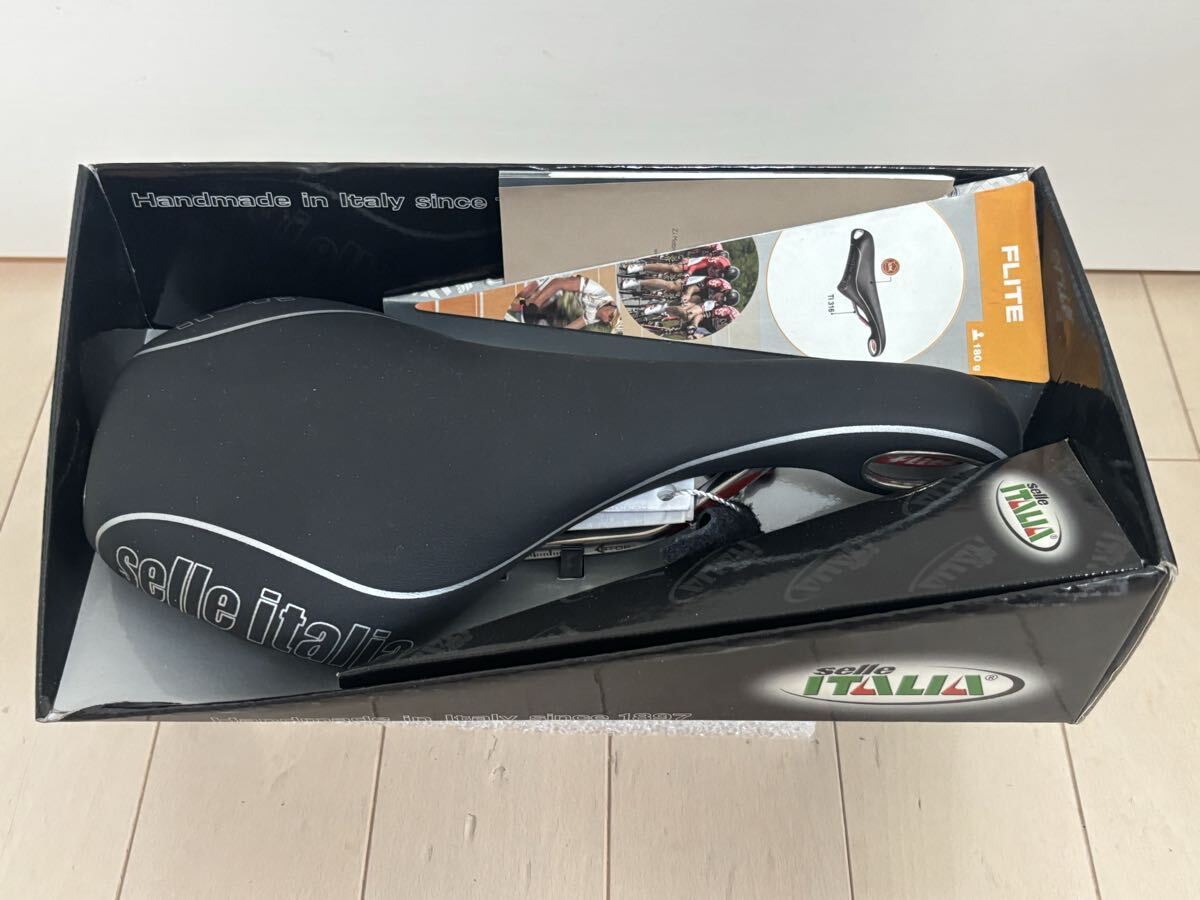 【新品2.5】sella ITALIA セライタリア SELLA FLITE 07 TI-31 ブラック拍卖