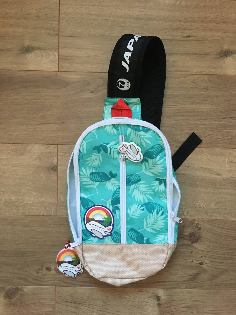 JAL ボディバッグ 新品保管品 JAPANエアーライン拍卖