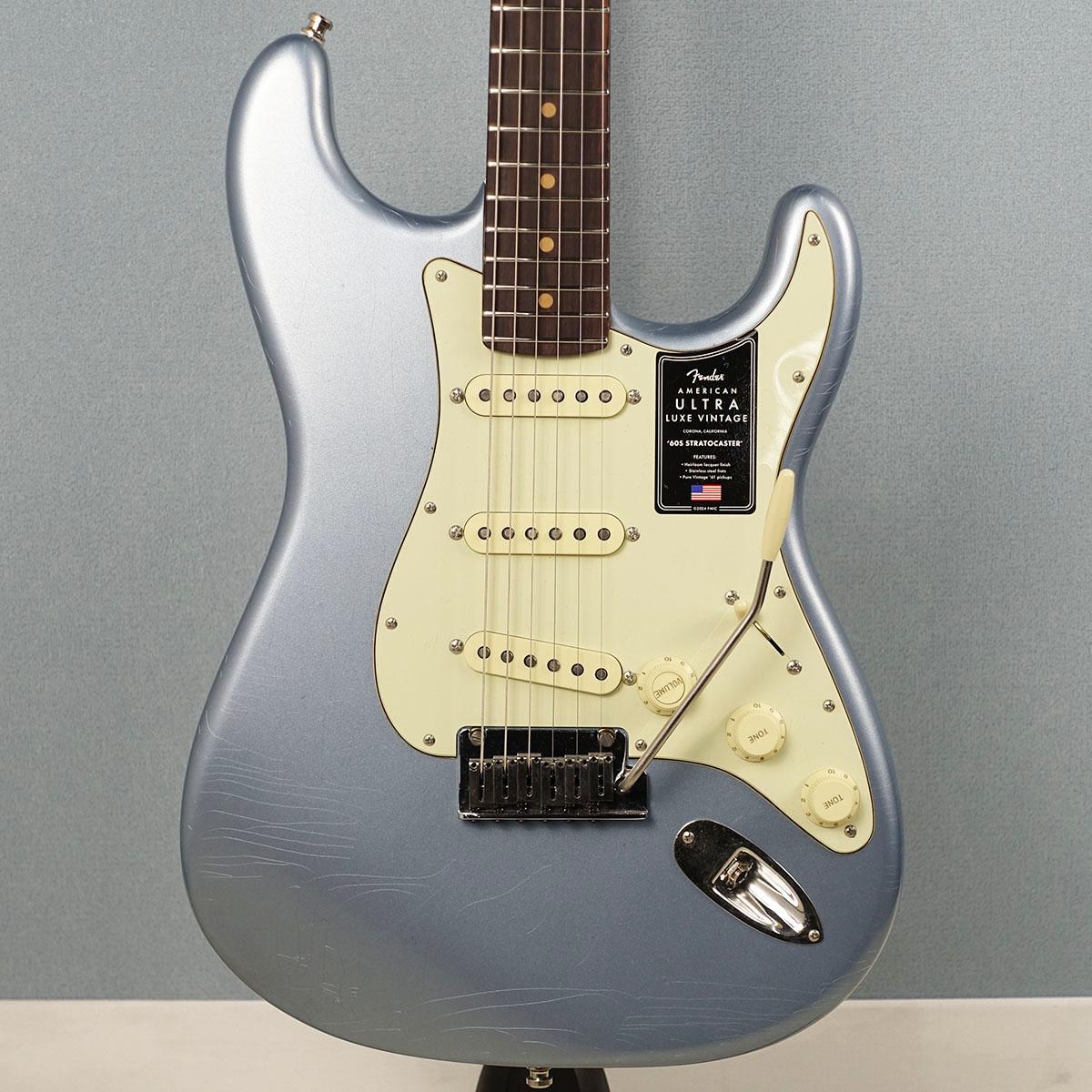 Fender American Ultra Luxe Vintage '60s Stratocaster Ice Blue Metallic拍卖