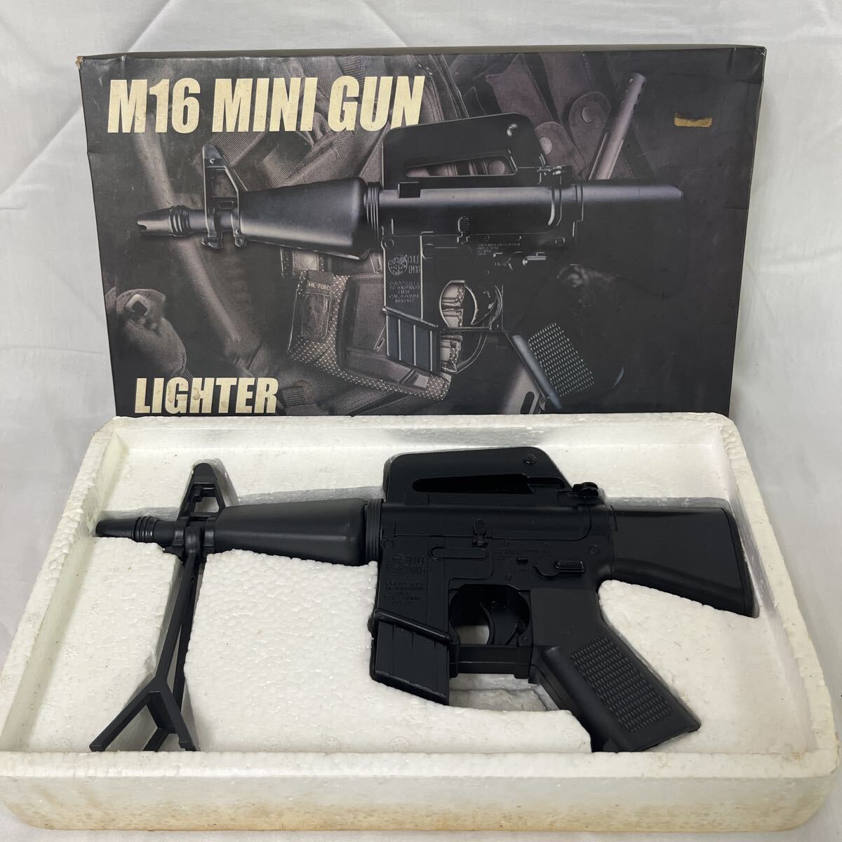 1044 M16 MINI GUN LIGHTER 箱あり ライター 動作未確認拍卖
