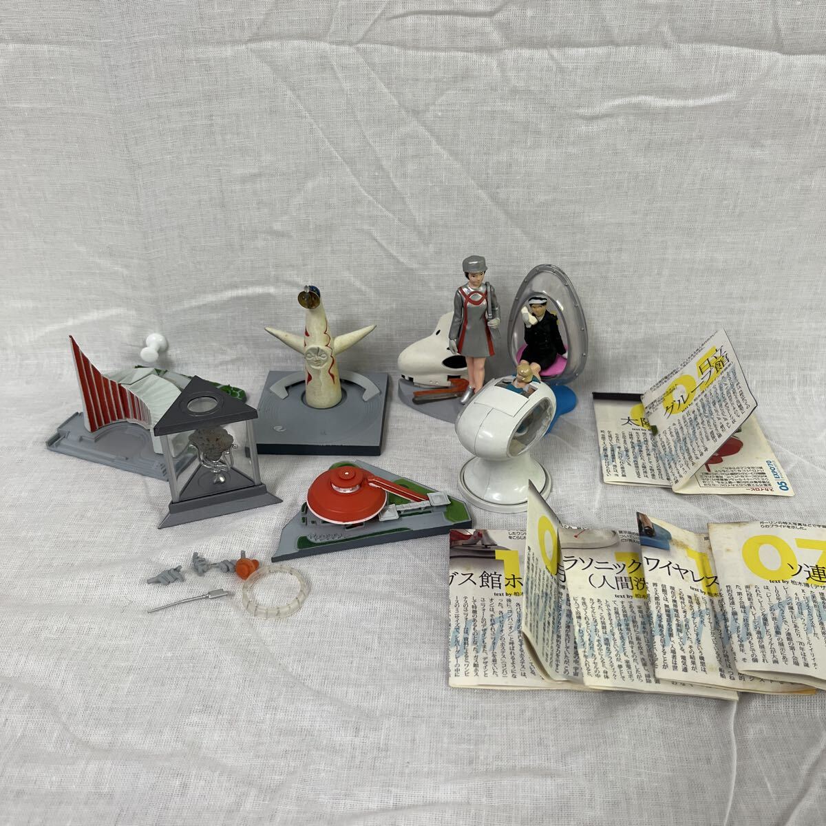 1055 EXPO'70 タイムスリップグリコ 01 05 07 09 11 12 13 エキスポ フィギュア おもちゃ まとめ売り 詳細不明拍卖