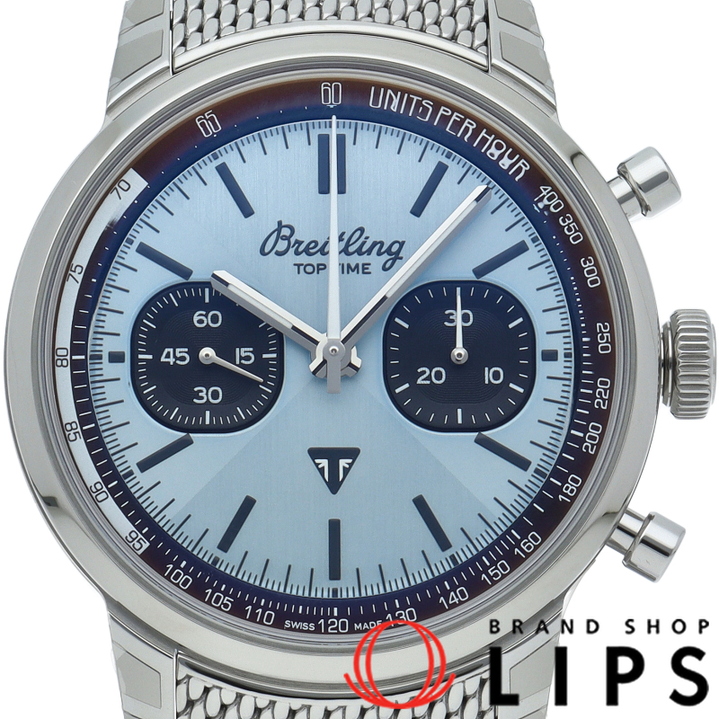 ブライトリング トップタイム B01 トライアンフ クロノグラフ 41 AB0176/AB01764A1C1A1 箱 保証書 SS拍卖