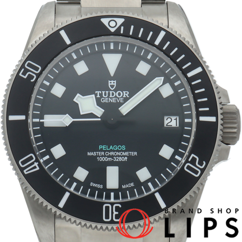 チューダー ペラゴス ウルトラ ウォッチ M2543C1A7NU-0001 箱 保証書 バンド チタン メンズ時計 ブラック拍卖