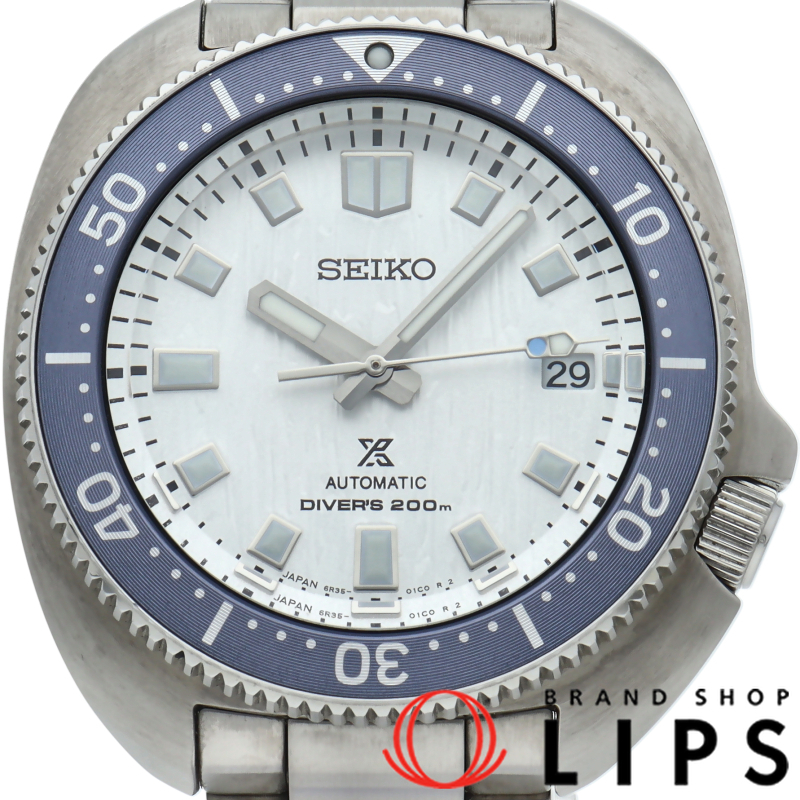 セイコー プロスペックス 1970 メカニカルダイバーズ セーブザオーシャン 42.7mm SBDC169/6R35-02A0 箱拍卖