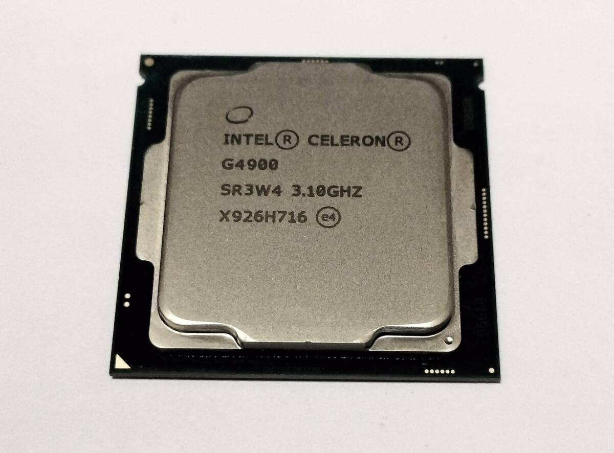 ■Intel Celeron G4900 SR3W4 3.10GHz LGA1151 2MBキャッシュ 2コア2スレッド拍卖