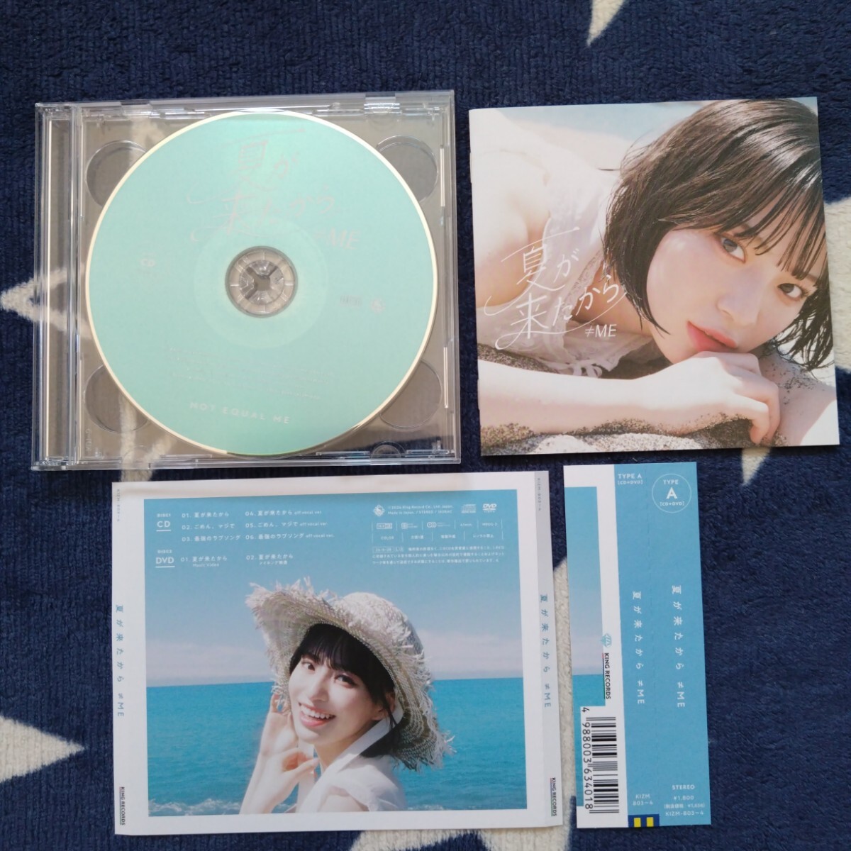 ≠ME - 夏が来たから (TYPE-A, DVD)拍卖