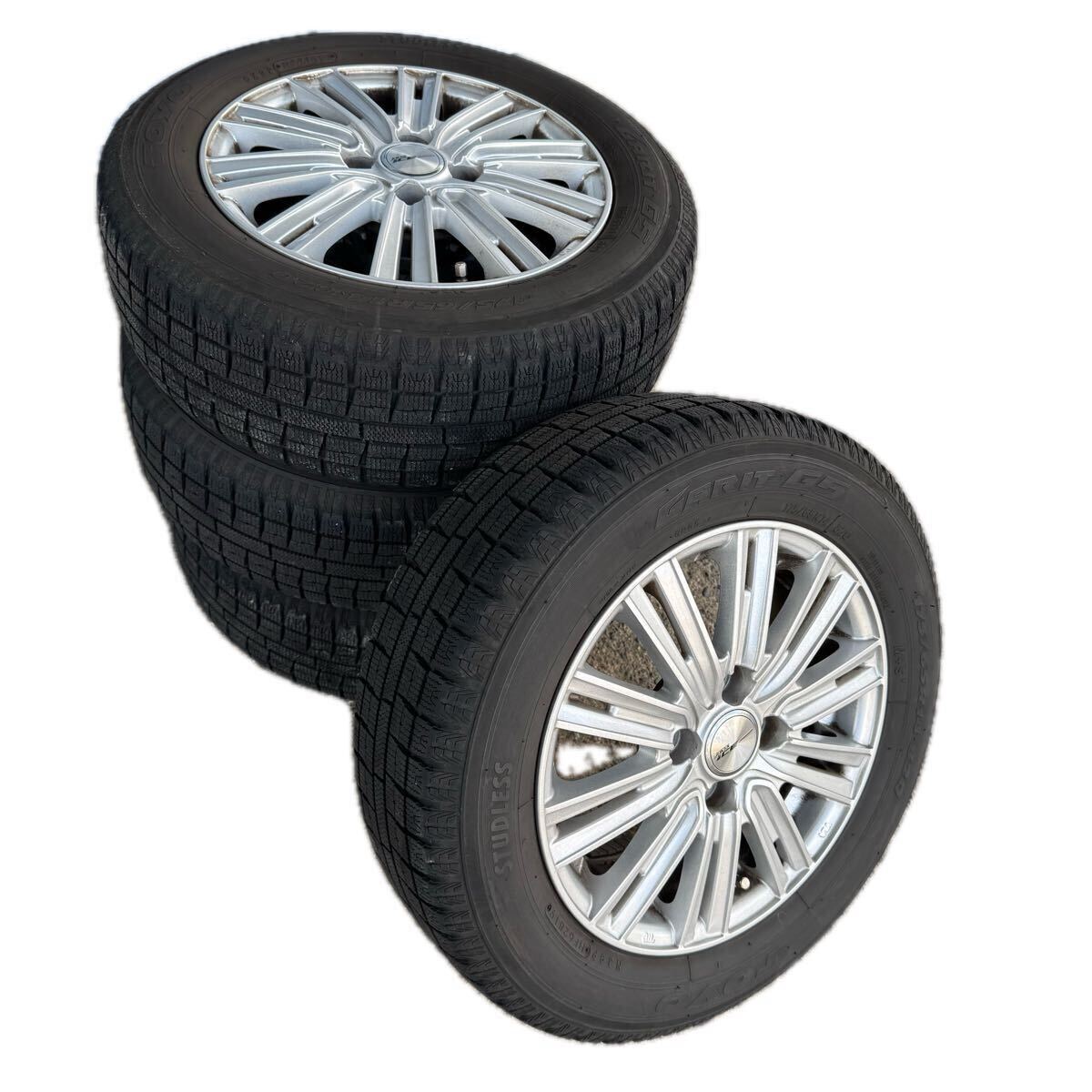 4本セット トーヨー TOYO 2019年製 WEDS 175/65R14 14×5.5J 100/4穴 冬タイヤ スタッドレス アルミ スノータイヤ マツダ デミオ ベリーサ拍卖