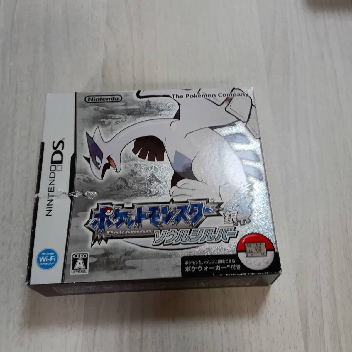 ◯ソフト無し DS ポケットモンスター ソウルシルバー(ポケウォーカー同梱)   箱のみ  何本でも同梱OK◯1拍卖