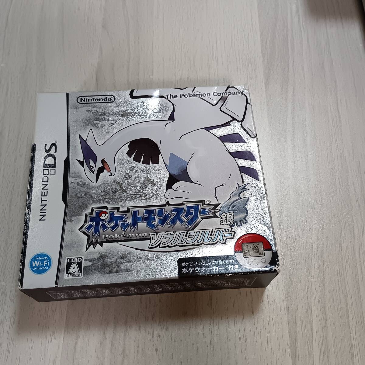 ◯ソフト無し DS ポケットモンスター ソウルシルバー(ポケウォーカー同梱)   箱のみ  何本でも同梱OK◯2拍卖