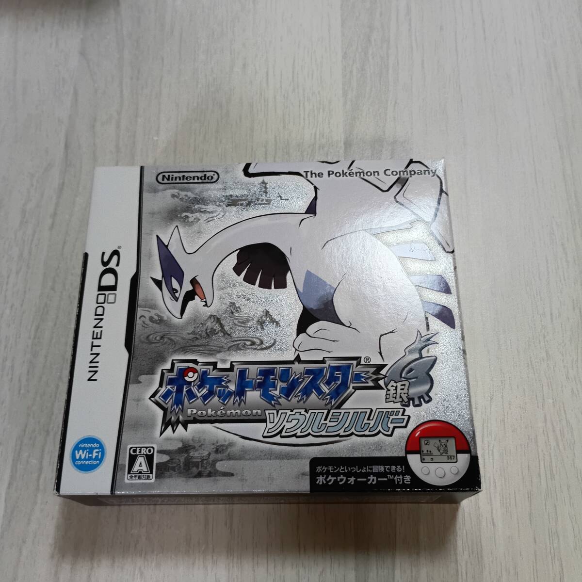 ◯ソフト無し DS ポケットモンスター ソウルシルバー(ポケウォーカー同梱)   箱説のみ  何本でも同梱OK◯6拍卖