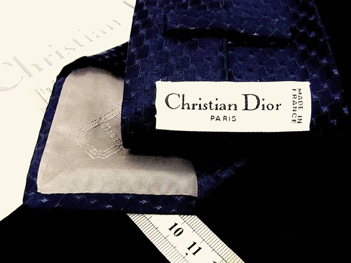 ■E5762N●良品●【Dior】ディオール ネクタイ拍卖