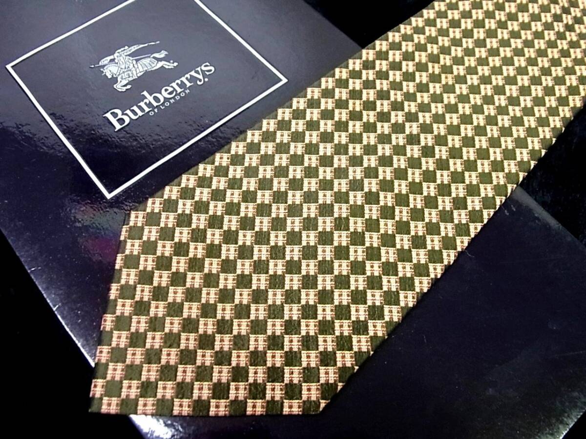■E5766N●良品●バーバリー【】【BURBERRY】ネクタイ★拍卖