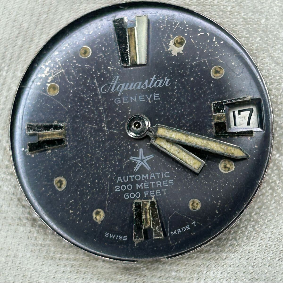 アクアスター オートマチック ムーブメントとローター 部品取り ジャンク 中古 長期保管品拍卖