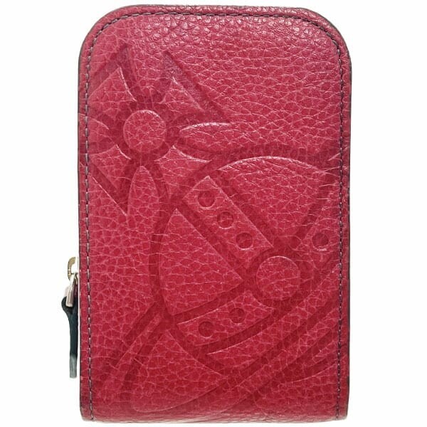 15640 ヴィヴィアンウエストウッド シガレットケース レザー 革 ブラック 黒 Vivienne Westwood オーブ拍卖