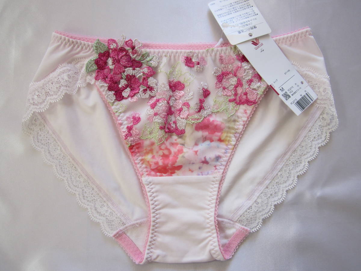 【ワコール】ルジェ 紫陽花ショーツ M ピンク拍卖