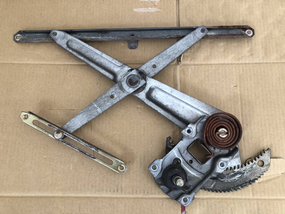 ◆AE86 レビン トレノ 右 ウィンドウレギュレーター 手動 手巻き 運転席側◆拍卖