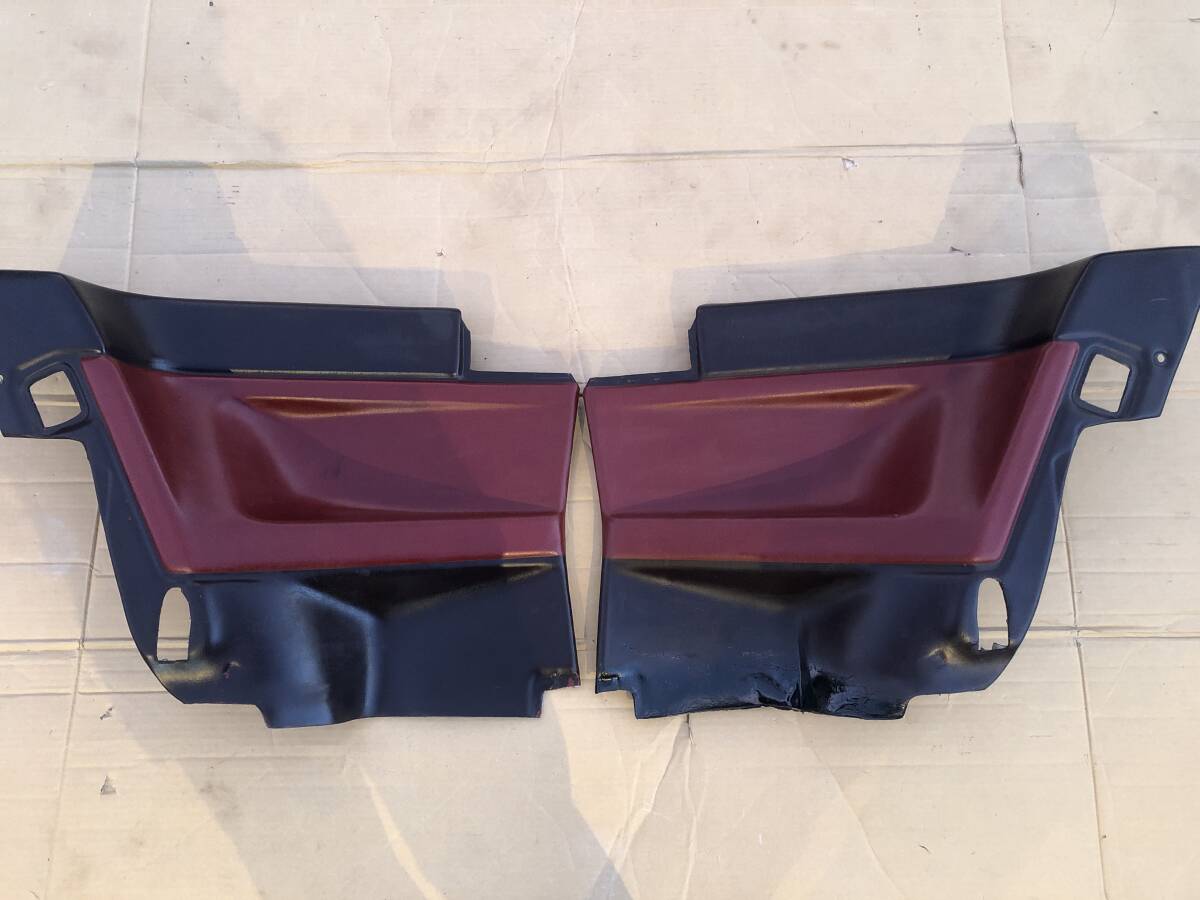 ★希少★AE86 レビン トレノ 前期 3ドアハッチバック GT-APEX 赤色 リアシート横の内張り トリム 程度良好 ハチロク 旧車 JDM 頭文字D★拍卖