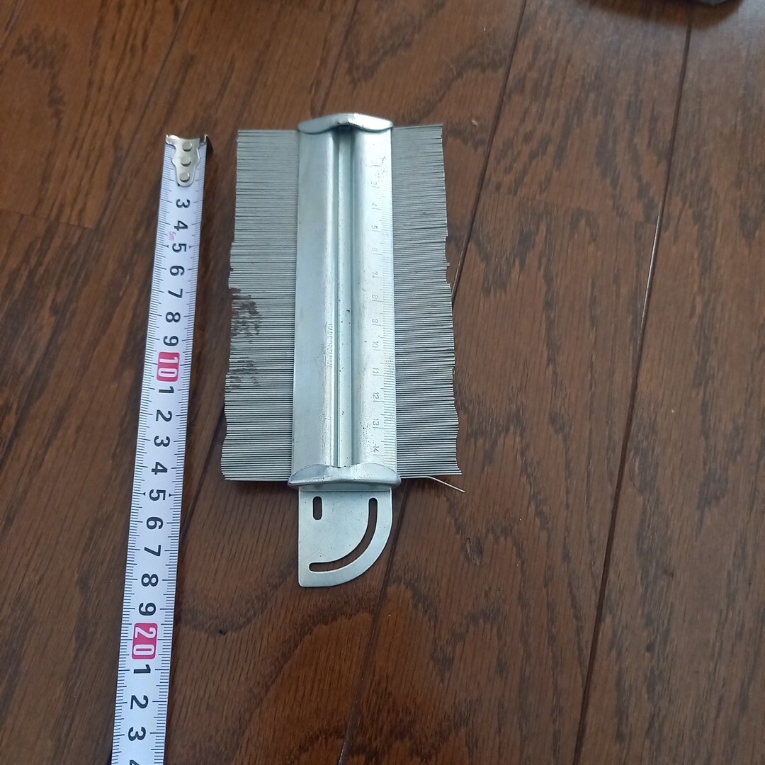 型取り ゲージ 型取りゲージ 大工 建築 diy 工具 道具拍卖