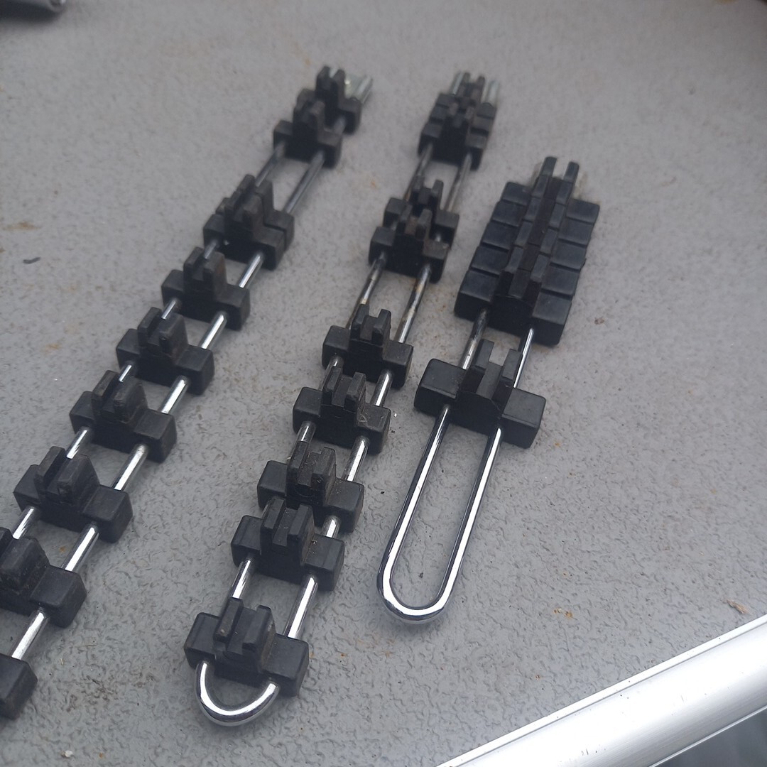 ソケットレンチ ホルダー 収納 三点 まとめて 工具 道具拍卖