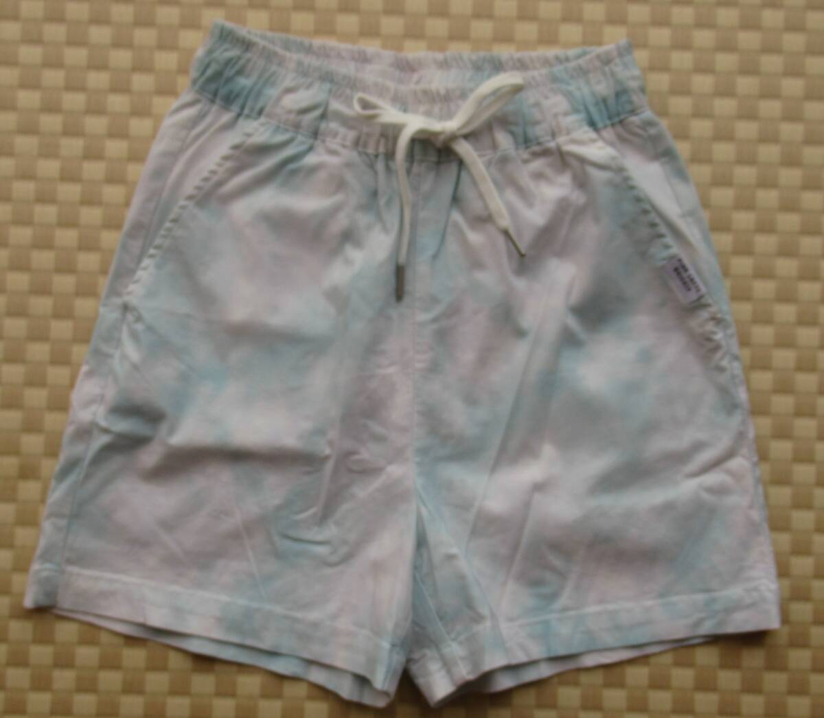 美品 ピンクラテ S 140サイズ ストレッチ ウエストゴム ショートパンツ タイダイ 子供服 ジュニア キッズ 女の子 オシャレ拍卖