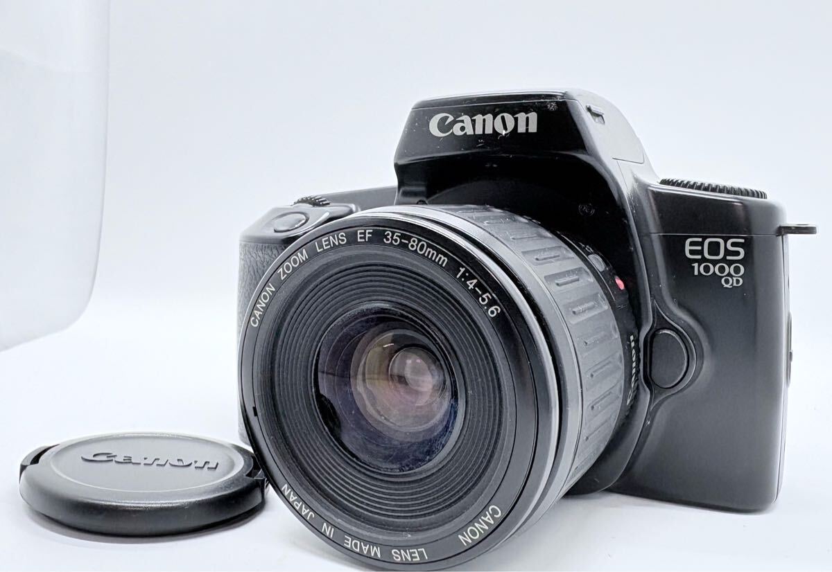 ★実用品★ CANON キヤノン EOS 1000 QD + EF 35-80MM F4-5.6 一眼レフカメラレンズセット #M2466#05#21#08拍卖