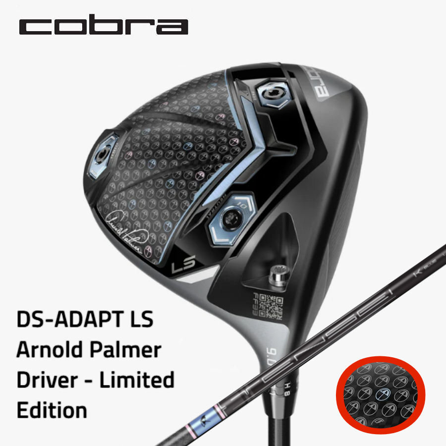 限定 COBRA コブラ US仕様 “ DS-ADAPT LS Arnold Palmer ” 9° × TENSEI 1K Blue 65 (S) 新品拍卖
