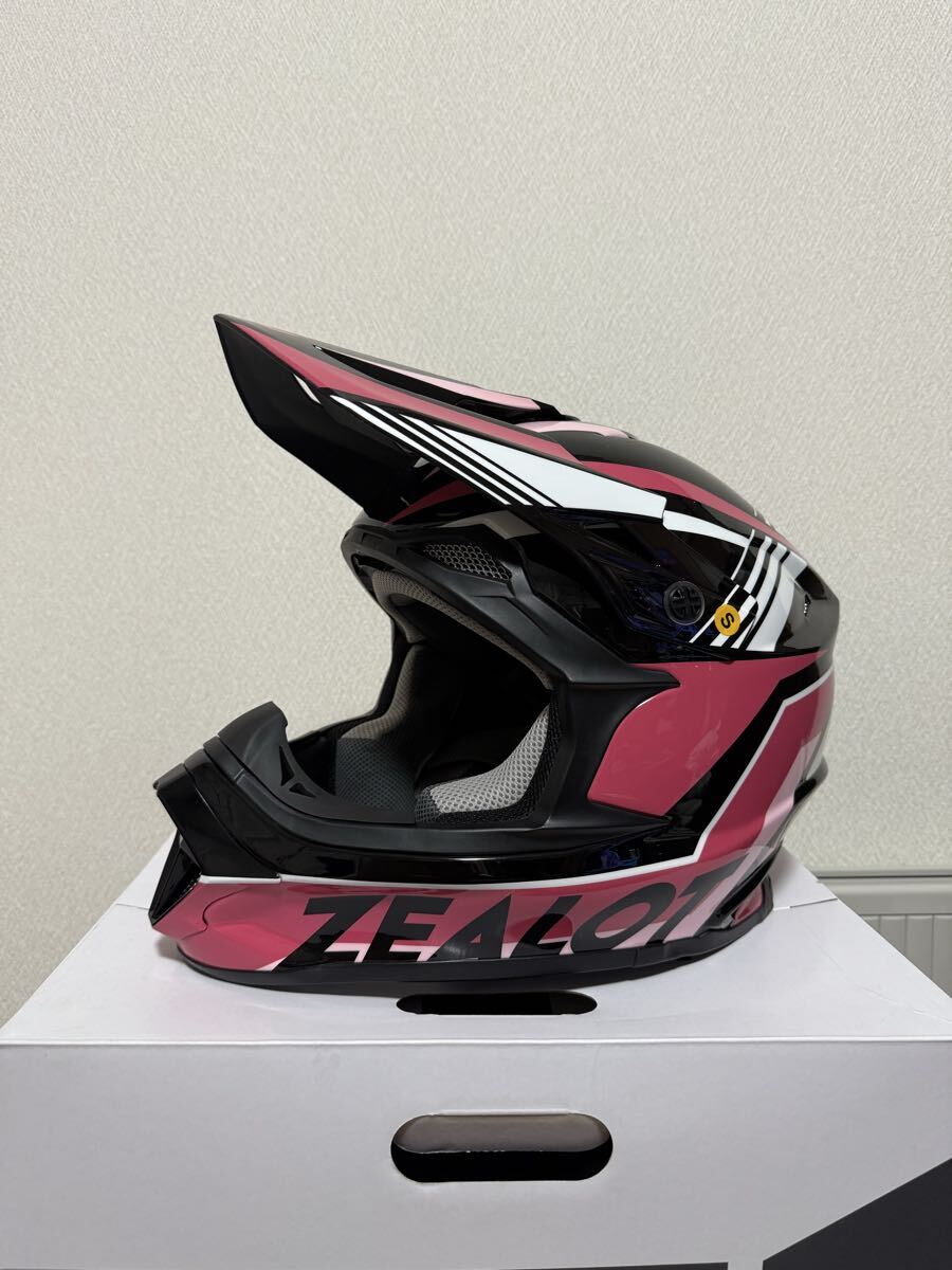 新品未使用!ZEALOT オフロードヘルメット サイズS 拍卖