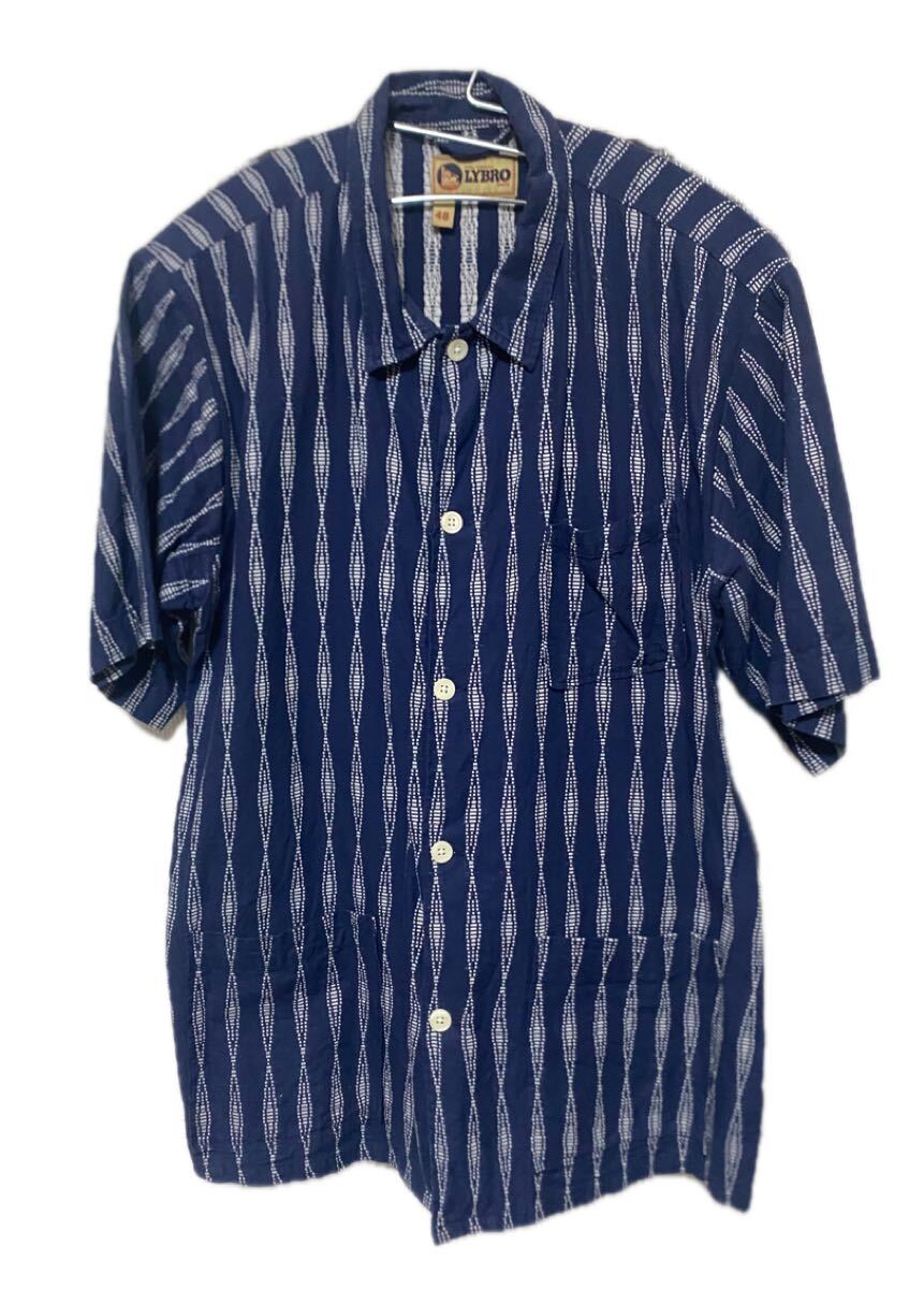 LYBRO ナイジェルケーボン 半袖 シャツ 48 オープンカラーシャツ拍卖
