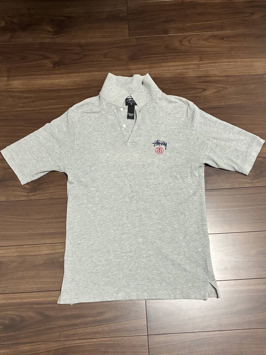 ステューシー stussy ポロシャツ Mサイズ(日本Lサイズ相当) 中古品 オーセンティック拍卖