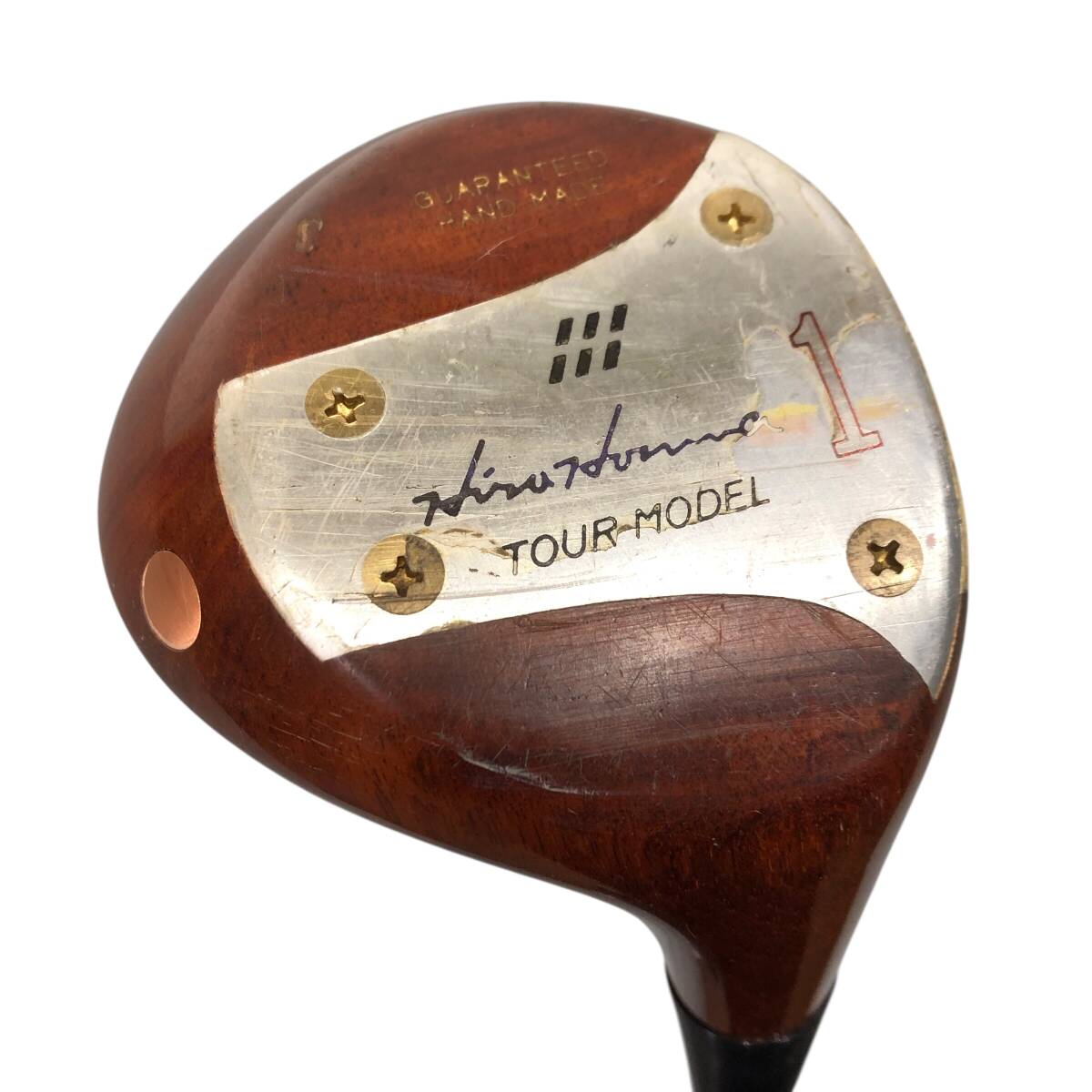 25K442 5G5 HIRO HONMA TOUR MODEL パーシモン ドライバー #1 T-800 BORON M50 FLEX:S-2 ホンマ ゴルフ 中古拍卖