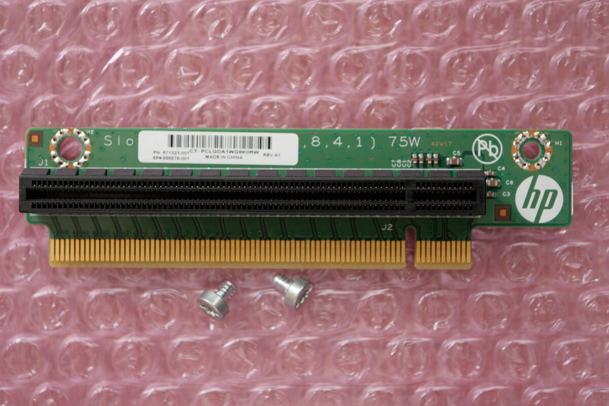 ★送料無料★HP ProLiant DL320e G8 PCIボード【ビス付き】 671323-001 686676-001拍卖