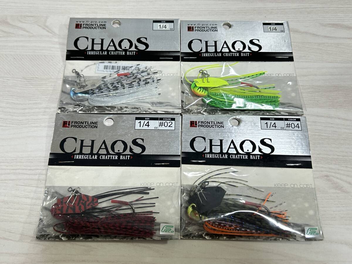 ■■ 新品 フロントラインプロダクション カオスチャター 1/4oz 4色セット FRONTLINE PRODUCTION CHAOS CHATTER ■■ I3.09拍卖
