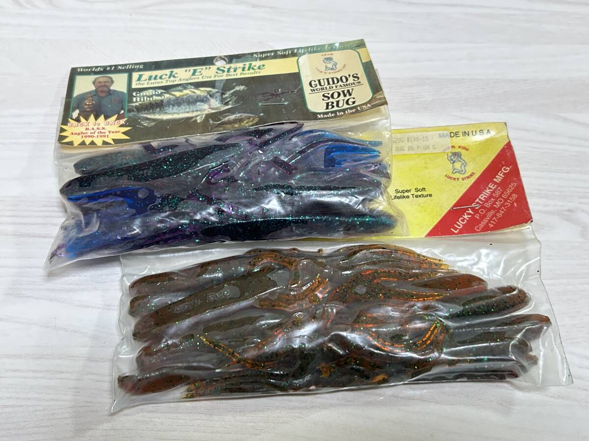 ■■ 新品 ラッキーストライク ソーバグ 2色パック ソウバグ ギドヒブドン SOW BUG LUCK E STRIKE ■■ F3.09拍卖