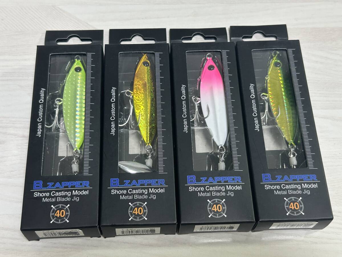 E ■■ 新品 ジーク Bザッパー 40g 4色セット ブレイドザッパー B_ZAPPER Zeake ■■ S7.09拍卖