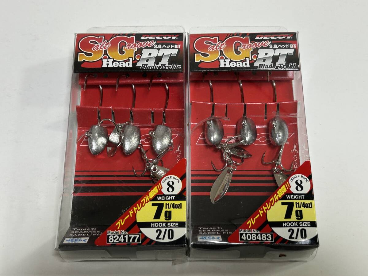 A ■■ 新品 パッケージへこみあり デコイ SGヘッドBT 7g (1/4oz) 2パック DECOY ■■ S5.10拍卖