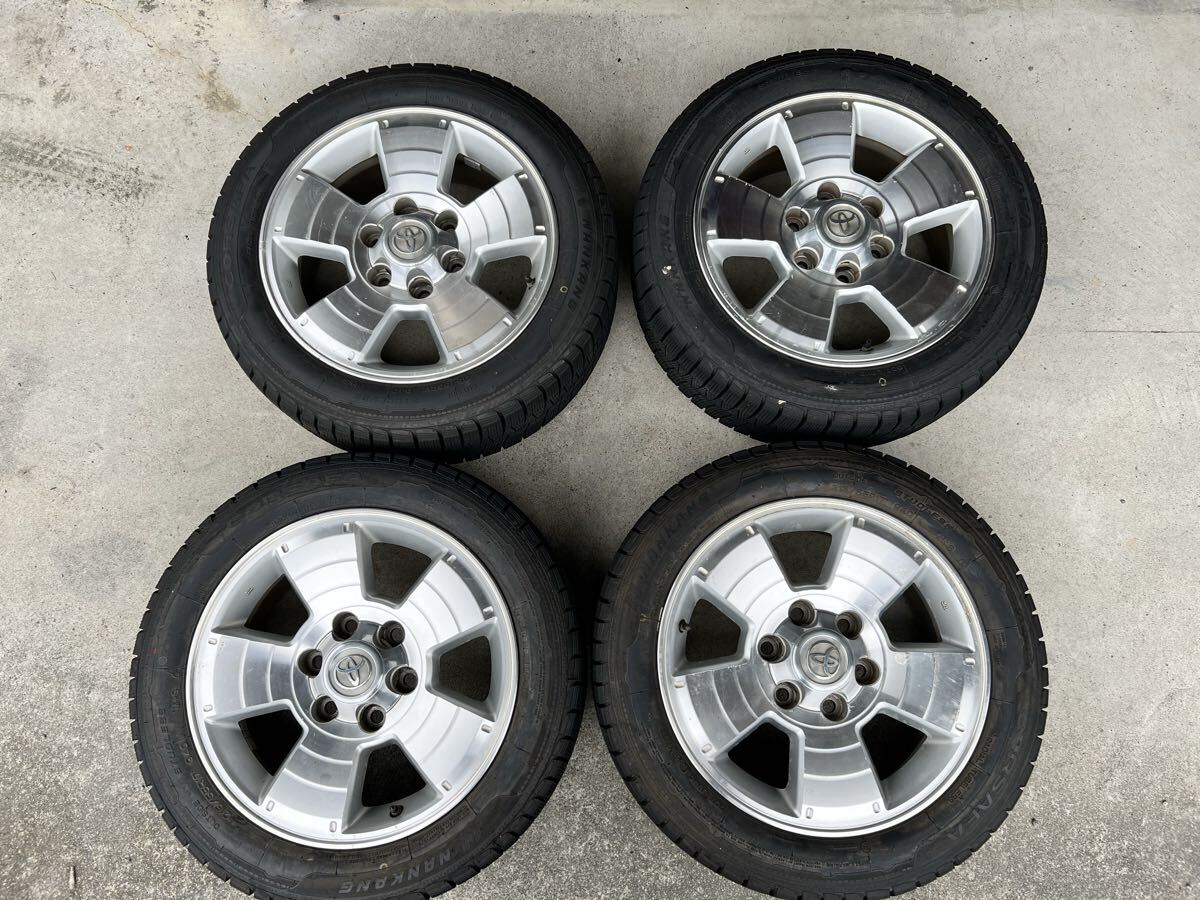 トヨタ 215 ハイラックスサーフ 純正ホイール 17インチ 7.5j+30 pcd139.7 6穴 ハイエース拍卖