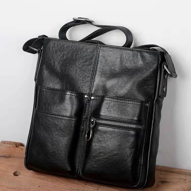 本革 メンズ ショルダーバッグ 斜め掛け ビジネスバッグ iPad対応 PC収納 大容量 肩掛け鞄 カジュアルバッグ 通勤通学拍卖