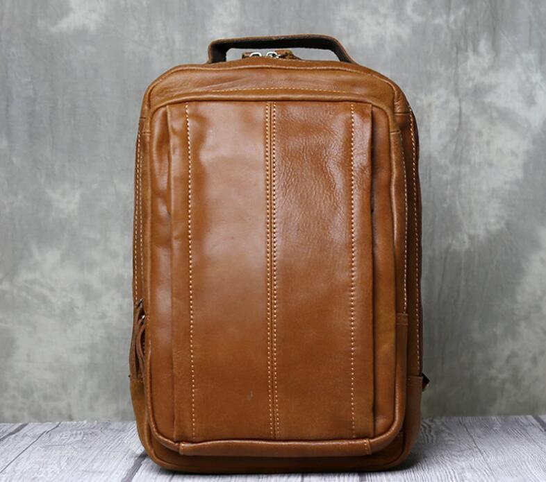 本革 リュックサック メンズ レザー バックパック レトロ リュック アウトドア 通勤通学 カジュアル兼用 ディバッグ拍卖