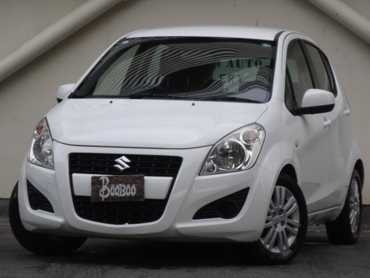 ◆稀少車!平成25年 後期モデル スズキ スプラッシュ「ベースグレード」低走4.3万㎞!スマートキー!純正15インチAW!盗難防止!CD、AUX◆拍卖