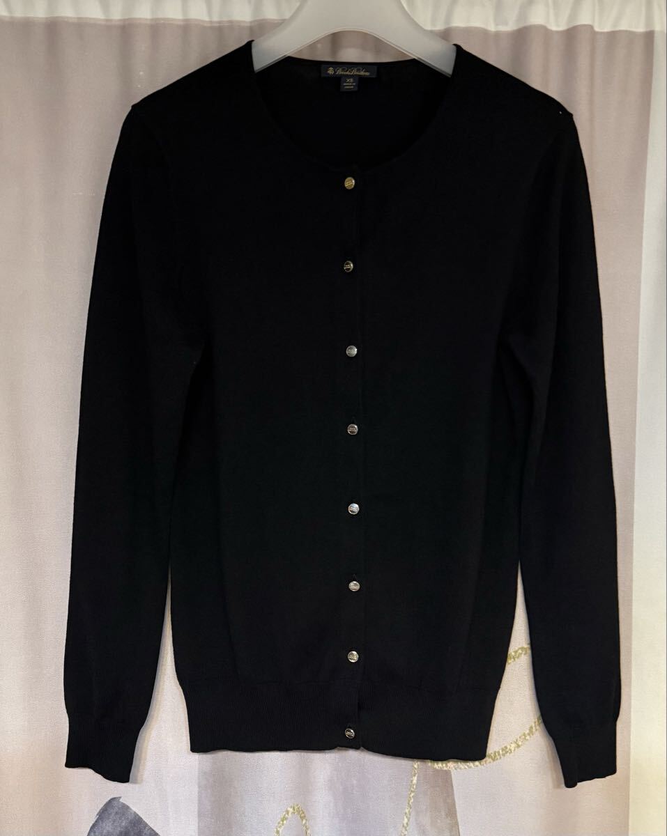 ブルックスブラザーズ 金ボタン コットンシルク ヘンリーネック カーディガン拍卖