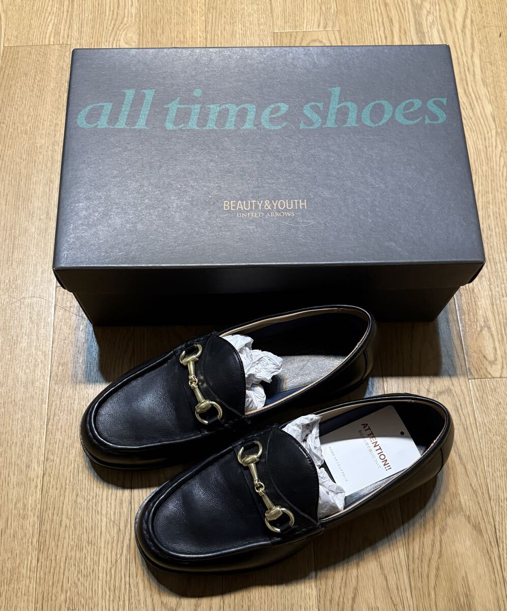ユナイテッドアローズ “all time shoes” ビットローファー 6h拍卖