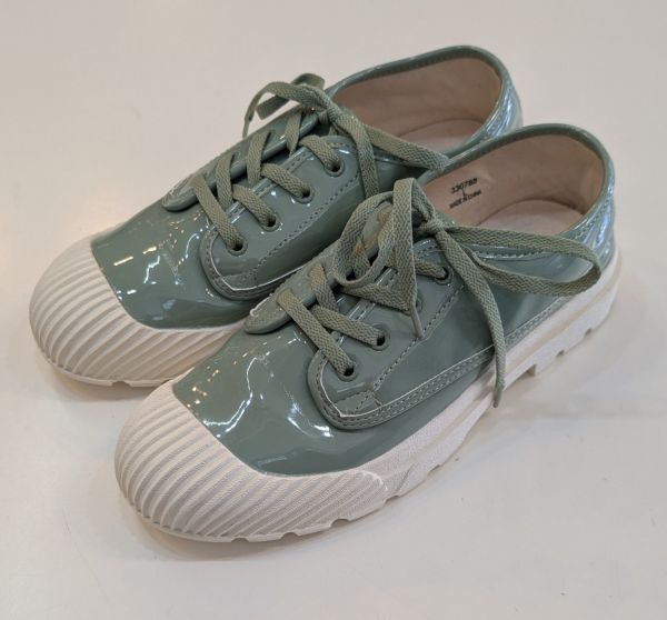 H8014 GU ジーユー レインスニーカー 330788 ミントグリーン L拍卖
