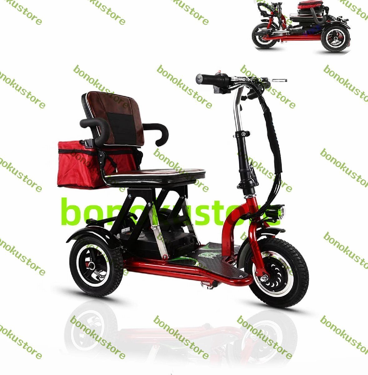 電動シニアカート 走行55km リチウムイオン電池 シルバーカー 車椅子 電動ミニカー 折り畳み 軽量 コンパクト電動 シニア カート 48V20AH拍卖