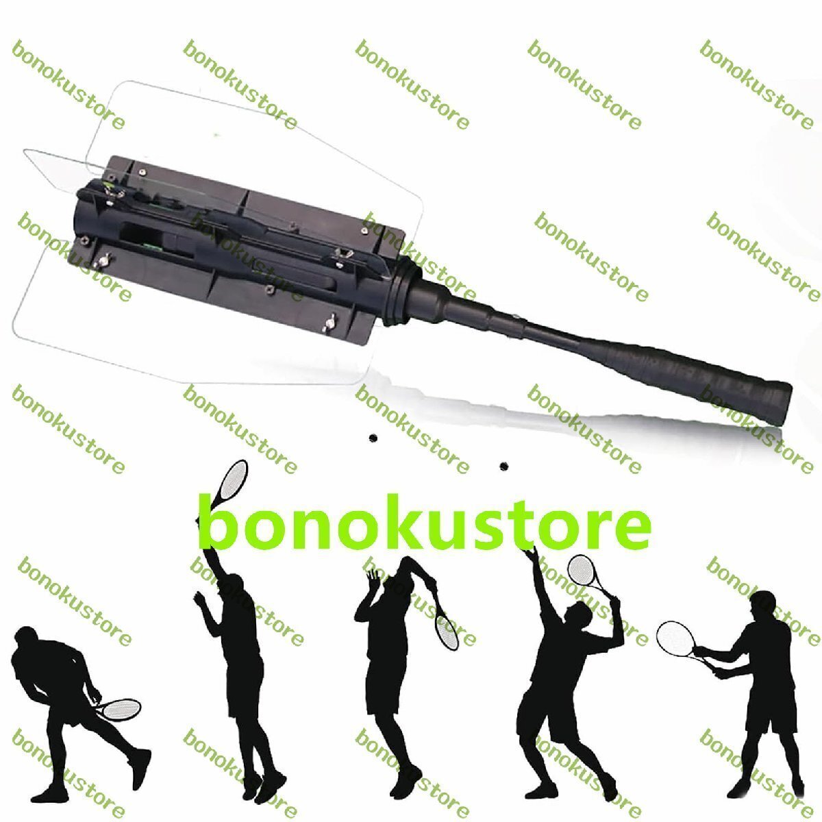 テニストレーニング抵抗スイングトレーナー フォアハンド/バックハンド/サーブ/スライス/ボレー/腕の内旋およびその他の練習用拍卖