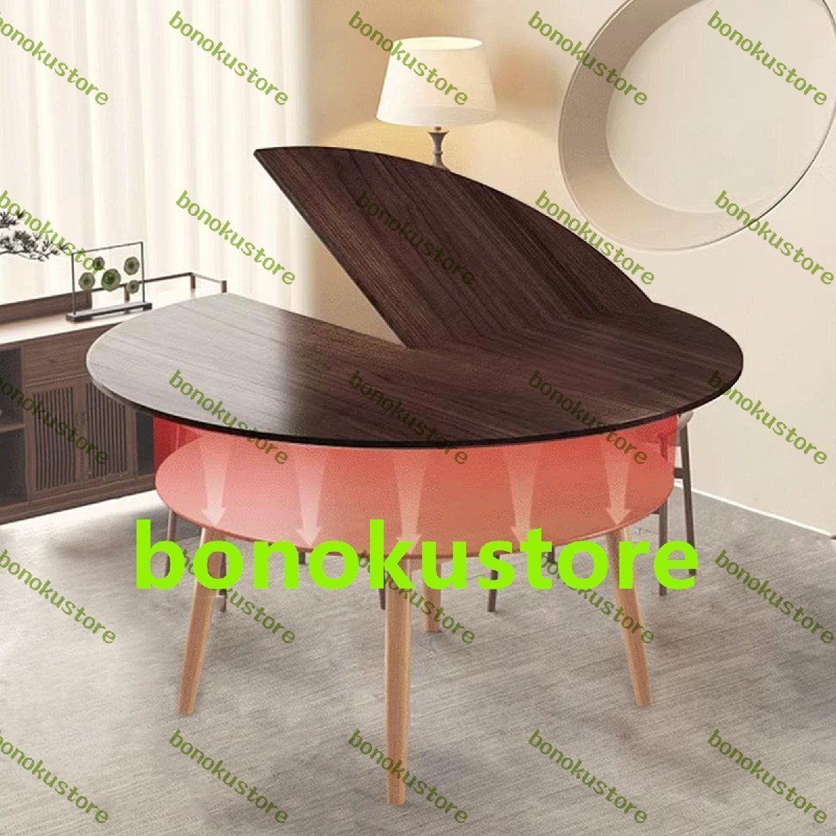 折りたたみ式ラウンドポーカーテーブルトップ イベントケータリング ウェディングバンケット 直径4フィート ポータブルで省スペース拍卖