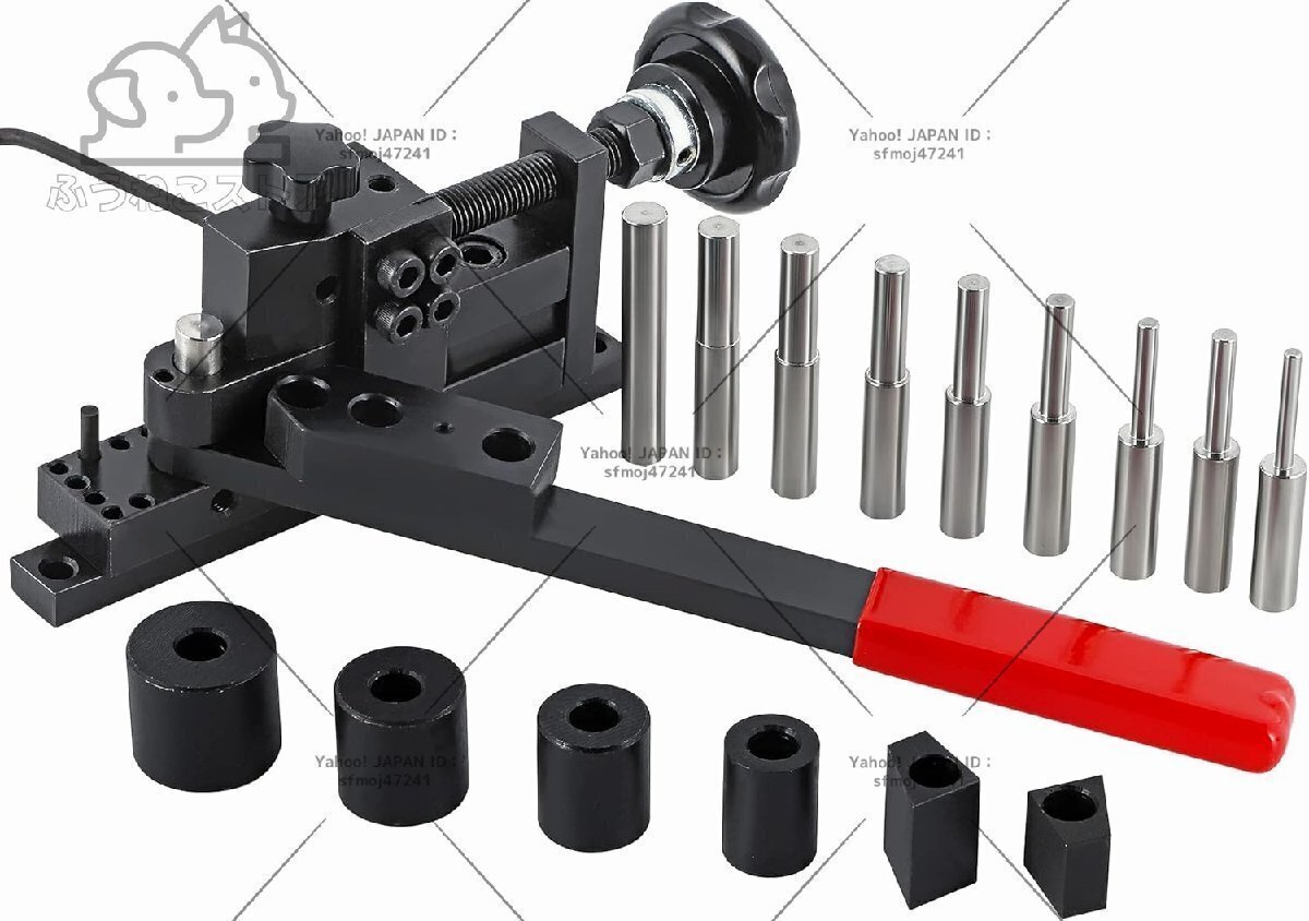 ベンダー パイプ曲げ機 曲げ機 金属曲げ工具 多機能 ミニチュア 10mmワイヤー、30*3mm鉄片に対応 (五代目plus)拍卖